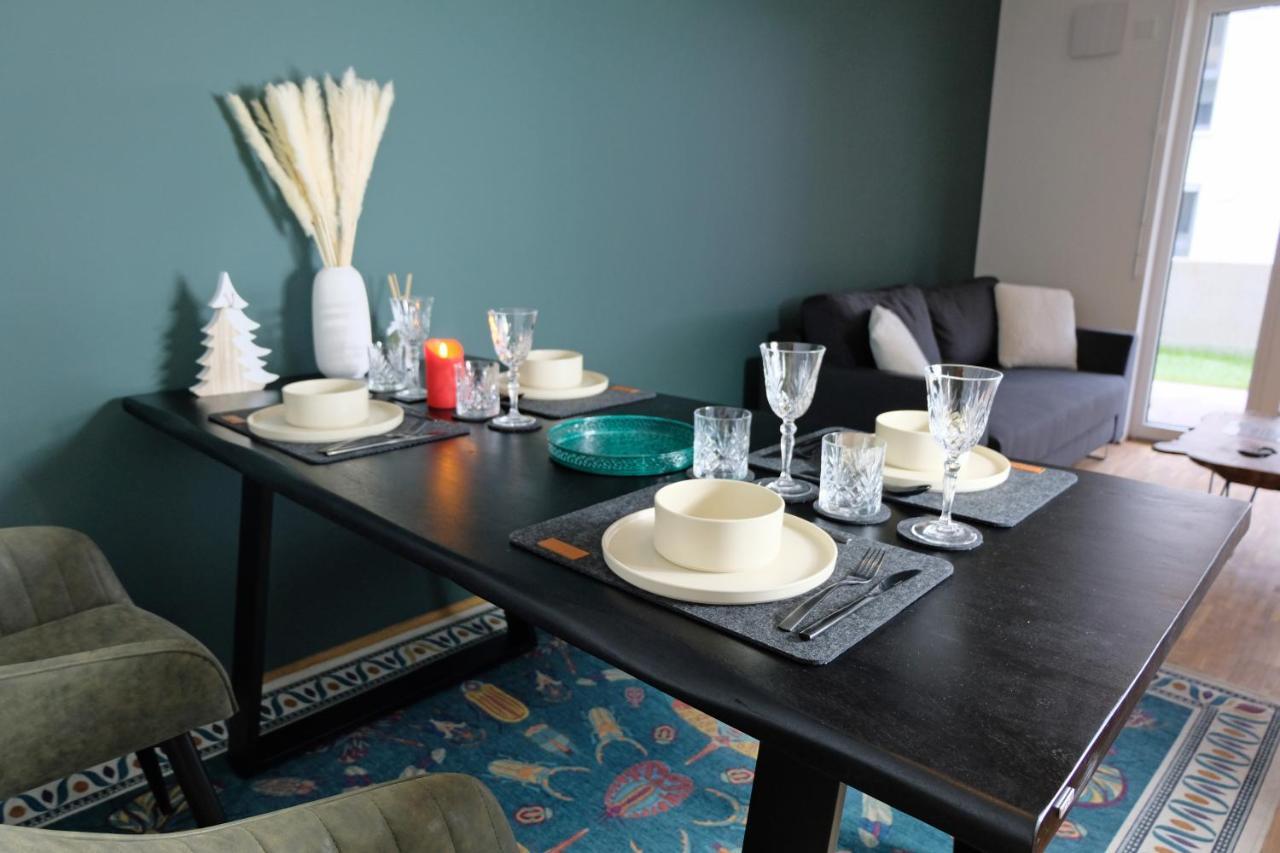 שטראובינג Design Apartment Nr 2 Mit Terrasse Und Parkplatz מראה חיצוני תמונה